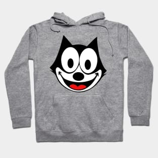 Felix the cat face Hoodie